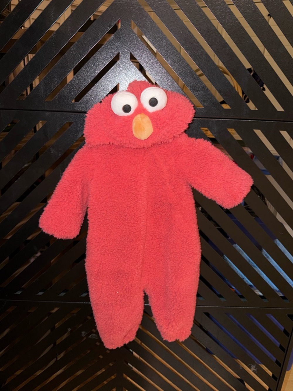 Pottery Barn Kids Elmo Red Plush One-Piece